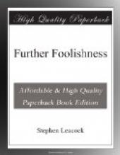 Further Foolishness