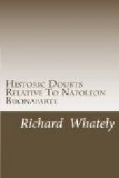 Historic Doubts Relative To Napoleon Buonaparte