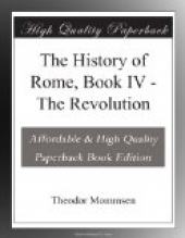 The History of Rome, Book IV